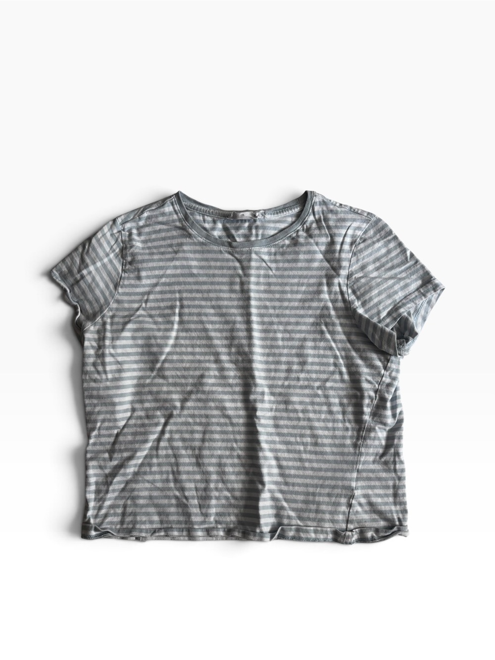 Cotton-On light Blue and White the 91 Tee Shirt - M